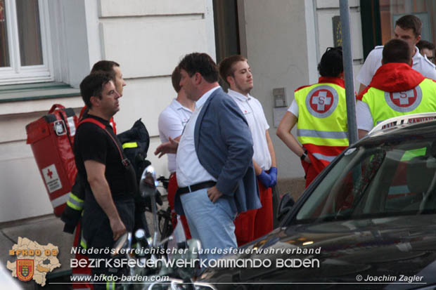 20180611 B3 Brandverdacht Tiefgarage in der Innenstadt von Baden  Foto: © Joachim Zagler BFK Baden
