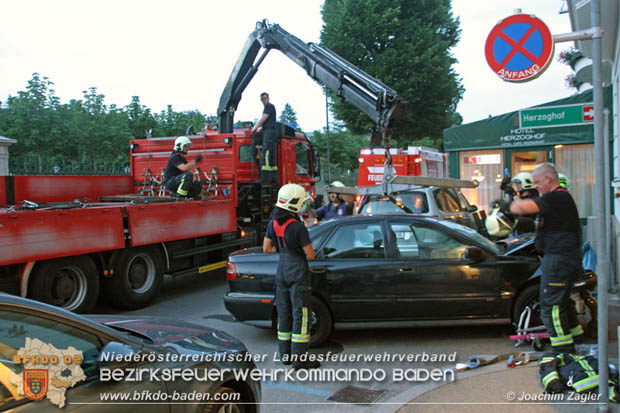 20180611 B3 Brandverdacht Tiefgarage in der Innenstadt von Baden Foto: © Joachim Zagler BFK Baden 20180611 B3 Brandverdacht Tiefgarage in der Innenstadt von Baden Foto: © Joachim Zagler BFK Baden