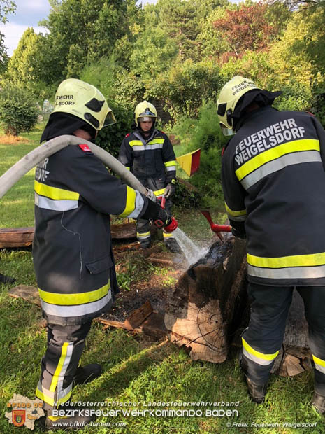 20180618 Kleinbrand in Weigelsdorf  Foto: © Freiwillige Feuewehr Weigelsdorf