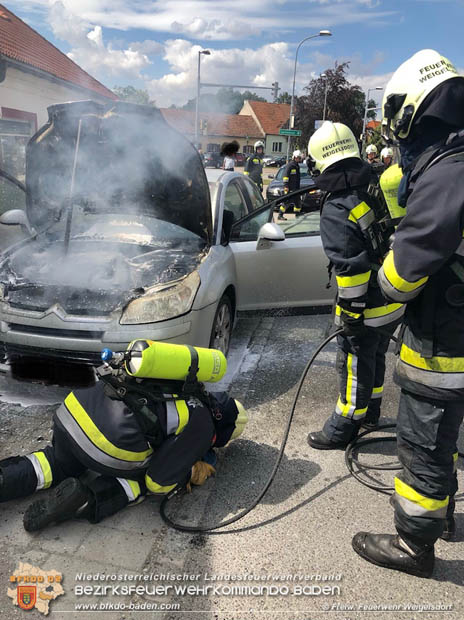 20180623 Fahrzeugbrand in Weigelsdorf  Foto: © Freiwillige Feuewehr Weigelsdorf