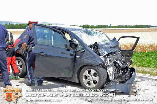 20180626 Verkehrsunfall auf der L156 zwischen Trumau und Traiskirchen Foto: © Thomas Lenger Monatsrevue.at 20180626 Verkehrsunfall auf der L156 zwischen Trumau und Traiskirchen Foto: © Thomas Lenger Monatsrevue.at