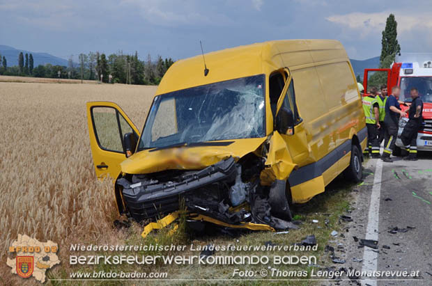 20180626 Verkehrsunfall auf der L156 zwischen Trumau und Traiskirchen Foto: © Thomas Lenger Monatsrevue.at 20180626 Verkehrsunfall auf der L156 zwischen Trumau und Traiskirchen Foto: © Thomas Lenger Monatsrevue.at