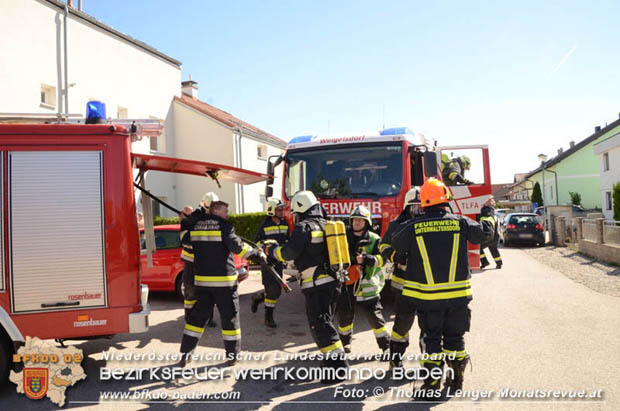 20180630 Brand in einem Wohnhaus in Unterwaltersdorf  Foto: © Thomas Lenger Monatsrevue.at