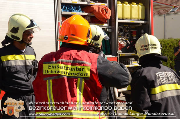 20180630 Brand in einem Wohnhaus in Unterwaltersdorf  Foto: © Thomas Lenger Monatsrevue.at