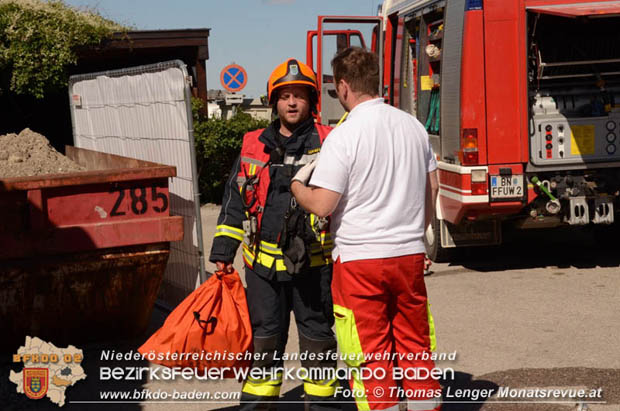 20180630 Brand in einem Wohnhaus in Unterwaltersdorf  Foto: © Thomas Lenger Monatsrevue.at