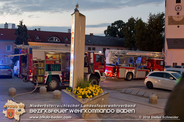 20180716 Brand im Rathaus Traiskirchen  Foto: © Stefan Schneider BFK BADEN