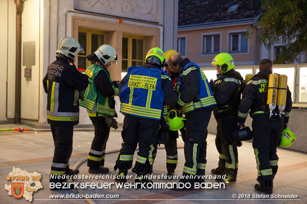 20180716 Brand im Rathaus Traiskirchen  Foto: © Stefan Schneider BFK BADEN