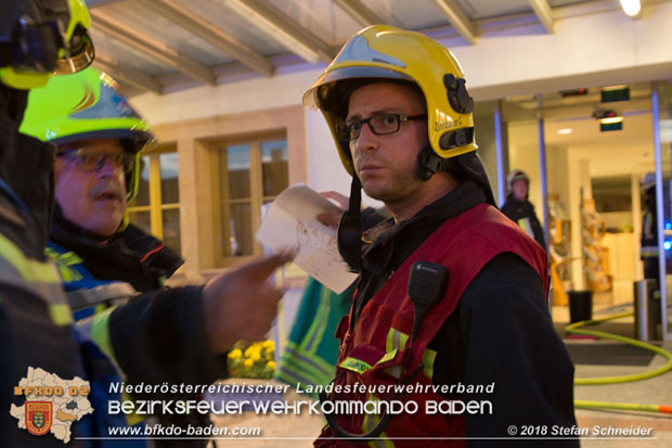 20180716 Brand im Rathaus Traiskirchen  Foto: © Stefan Schneider BFK BADEN