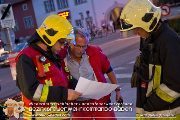 20180716 Brand im Rathaus Traiskirchen  Foto: © Stefan Schneider BFK BADEN