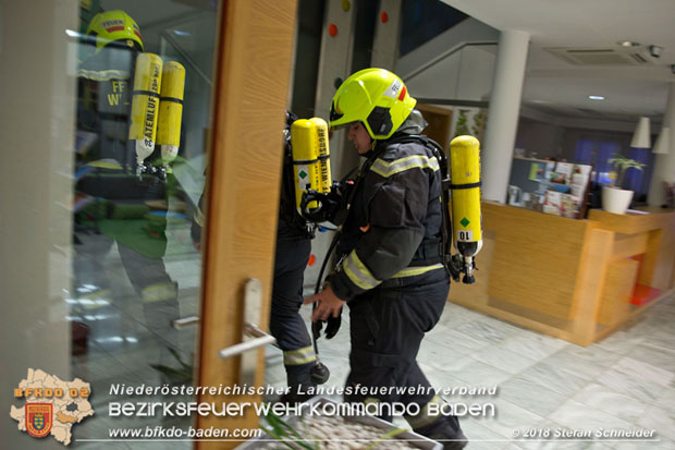 20180716 Brand im Rathaus Traiskirchen  Foto: © Stefan Schneider BFK BADEN
