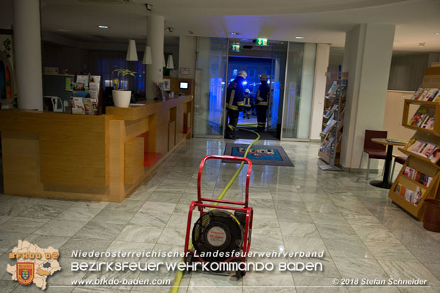 20180716 Brand im Rathaus Traiskirchen  Foto: © Stefan Schneider BFK BADEN