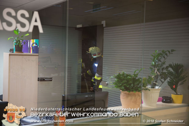 20180716 Brand im Rathaus Traiskirchen  Foto: © Stefan Schneider BFK BADEN