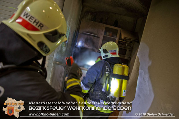 20180716 Brand im Rathaus Traiskirchen  Foto: © Stefan Schneider BFK BADEN