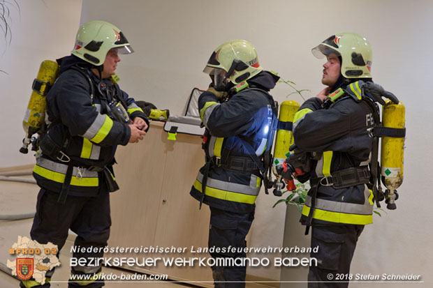 20180716 Brand im Rathaus Traiskirchen  Foto: © Stefan Schneider BFK BADEN