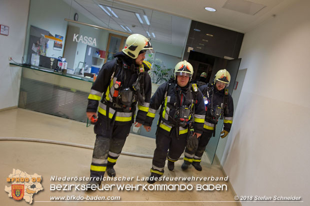 20180716 Brand im Rathaus Traiskirchen  Foto: © Stefan Schneider BFK BADEN