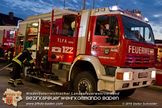 20180716 Brand im Rathaus Traiskirchen  Foto: © Stefan Schneider BFK BADEN