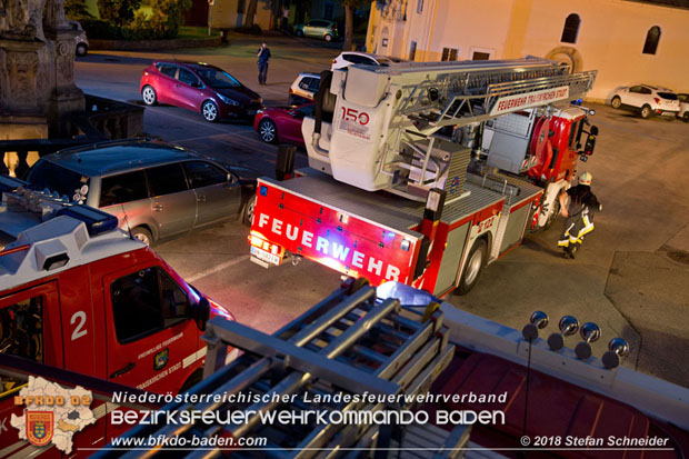 20180716 Brand im Rathaus Traiskirchen  Foto: © Stefan Schneider BFK BADEN