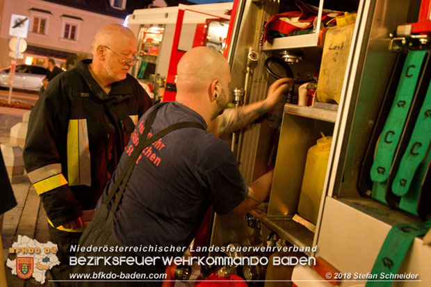 20180716 Brand im Rathaus Traiskirchen  Foto: © Stefan Schneider BFK BADEN