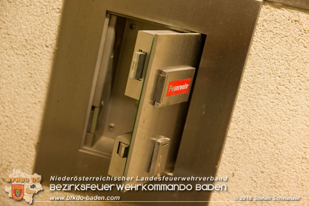 20180716 Brand im Rathaus Traiskirchen  Foto: © Stefan Schneider BFK BADEN