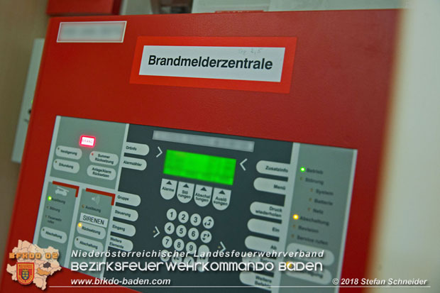 20180716 Brand im Rathaus Traiskirchen  Foto: © Stefan Schneider BFK BADEN