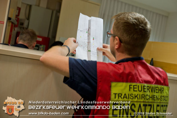 20180716 Brand im Rathaus Traiskirchen  Foto: © Stefan Schneider BFK BADEN