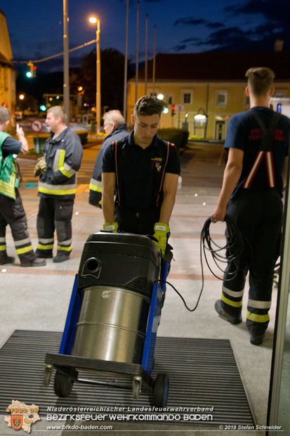 20180716 Brand im Rathaus Traiskirchen  Foto: © Stefan Schneider BFK BADEN
