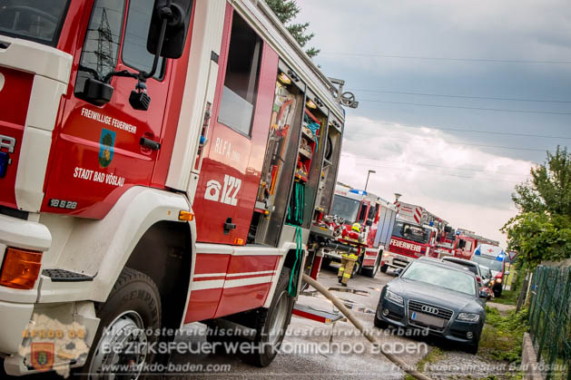 20180721 Brandeinsatz Kottingbrunn - Foto Janine Schrahböck