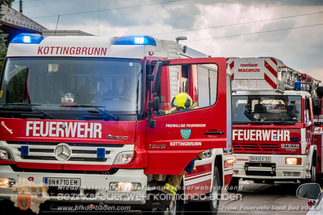 20180721 Brandeinsatz Kottingbrunn - Foto Janine Schrahböck