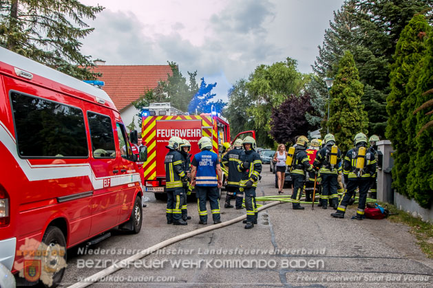 20180721 Brandeinsatz Kottingbrunn - Foto Janine Schrahböck
