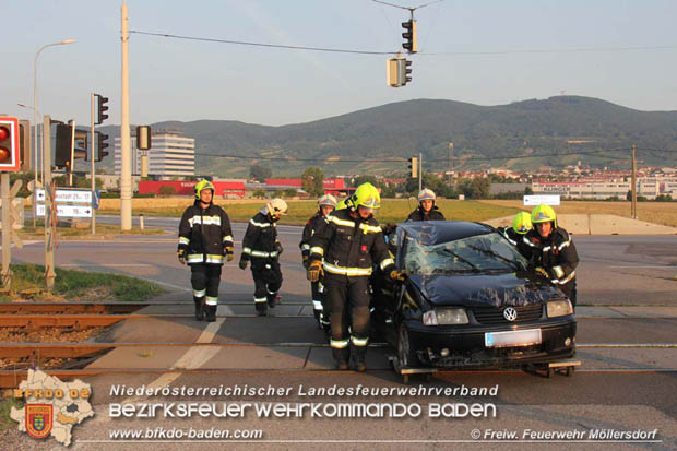 20180721 Verkehrsunfall auf der LB17 in Möllersdorf  Foto: ©  FF Möllersdorf