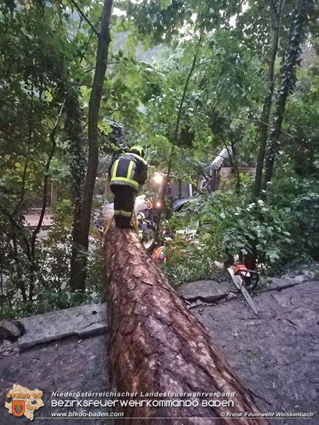 20180725 Unwetter über Weissenbach a.d.Triesting  Foto: © FF Weissenbach