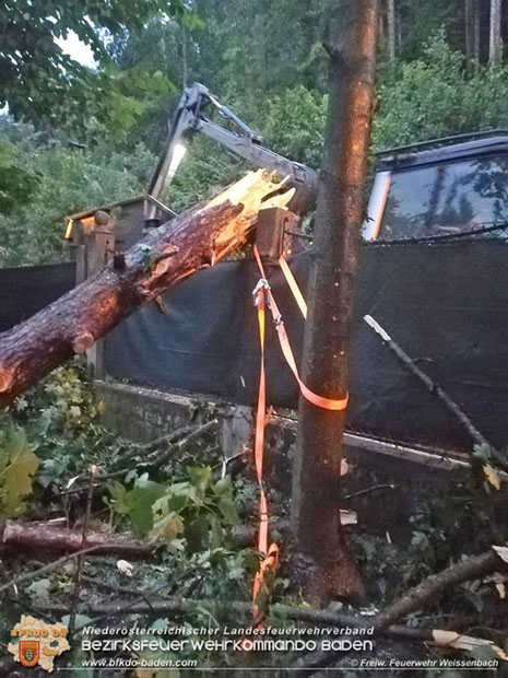 20180725 Unwetter über Weissenbach a.d.Triesting  Foto: © FF Weissenbach