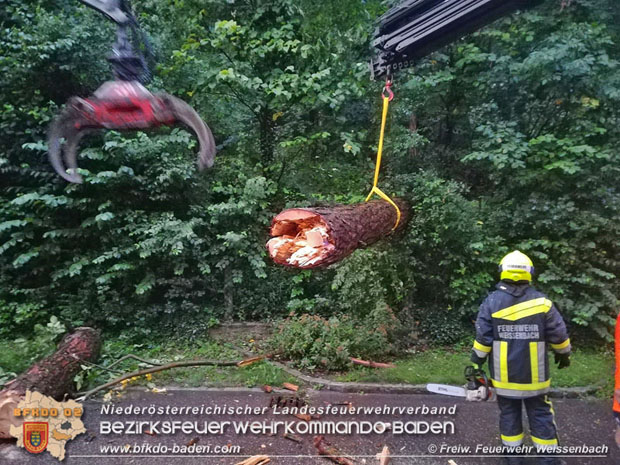 20180725 Unwetter über Weissenbach a.d.Triesting  Foto: © FF Weissenbach
