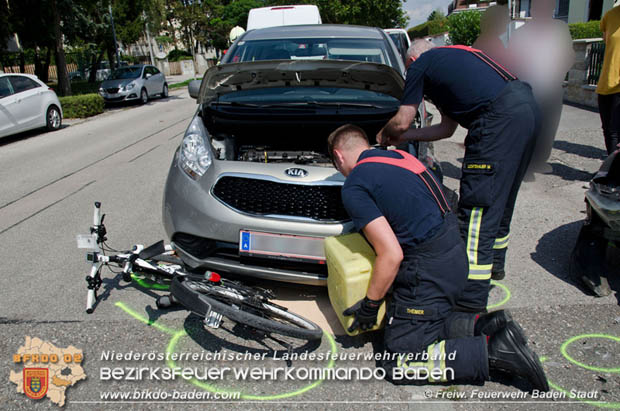 2018_07_28 Verkehrsunfall in Baden Foto: © FF Baden-Stadt / Alexandra Stosch 2018_07_28 Verkehrsunfall in Baden Foto: © FF Baden-Stadt / Alexandra Stosch