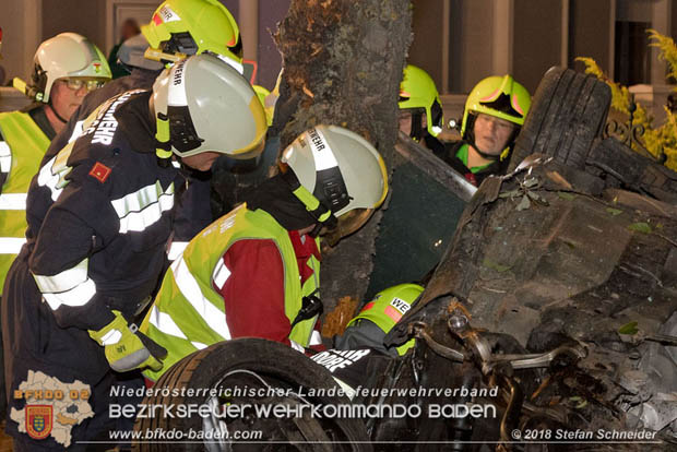 20180730 Verkehrsunfall mit Personenrettung in Pottendorf  Foto: © Stefan Schneider