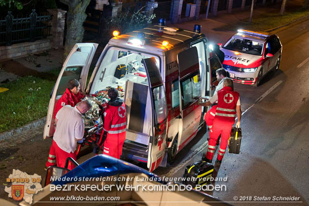 20180730 Verkehrsunfall mit Personenrettung in Pottendorf  Foto: © Stefan Schneider