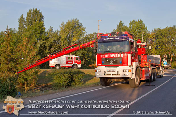 20180809 Kleingartensiedlung in Traiskirchen nach Wasserrohrbruch überflutet  Foto: © Stefan Schneider