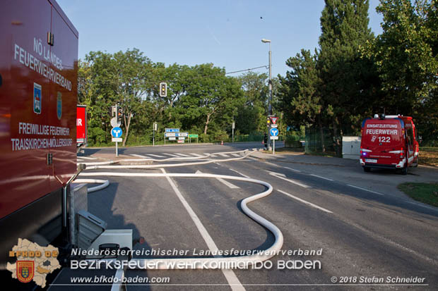 20180809 Kleingartensiedlung in Traiskirchen nach Wasserrohrbruch überflutet Foto: © Stefan Schneider