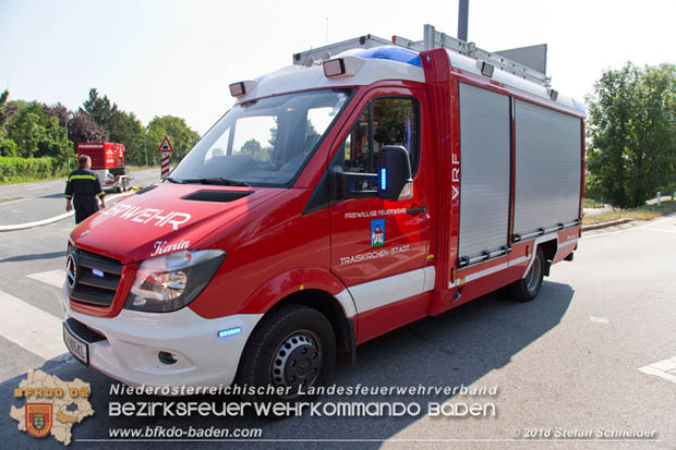 20180809 Kleingartensiedlung in Traiskirchen nach Wasserrohrbruch überflutet Foto: © Stefan Schneider