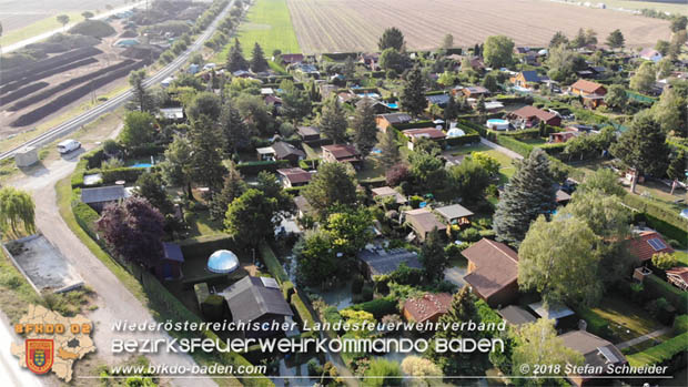 20180809 Kleingartensiedlung in Traiskirchen nach Wasserrohrbruch überflutet Foto: © Stefan Schneider
