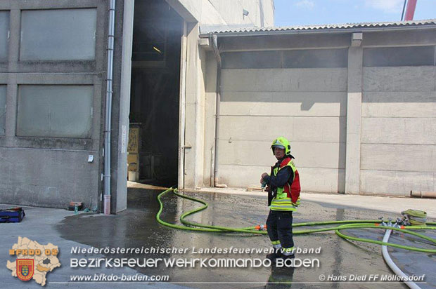 20180816 Band in einem Gewerbebetrieb in Guntramsdorf Bezirk Mödling  Foto: © Hans Dietl FF Möllerascdorf 