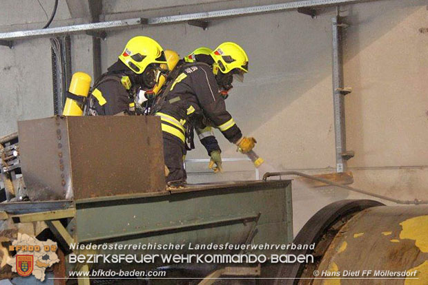 20180816 Band in einem Gewerbebetrieb in Guntramsdorf Bezirk Mödling  Foto: © Patrick Friedl FF Möllersdorf 