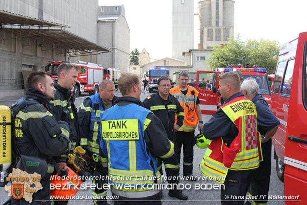 20180816 Band in einem Gewerbebetrieb in Guntramsdorf Bezirk Mödling  Foto: © Patrick Friedl FF Möllersdorf 