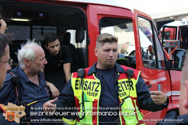 20180816 Band in einem Gewerbebetrieb in Guntramsdorf Bezirk Mödling  Foto: © Patrick Friedl FF Möllersdorf 