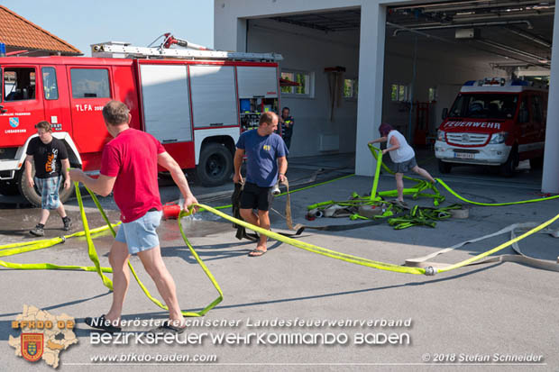 20180819 Ausgedehnter Flurbrand in unmitelbarer Waldnähe bei Lindabrunn Richtung Aigen  Foto: © Stefan Schneider