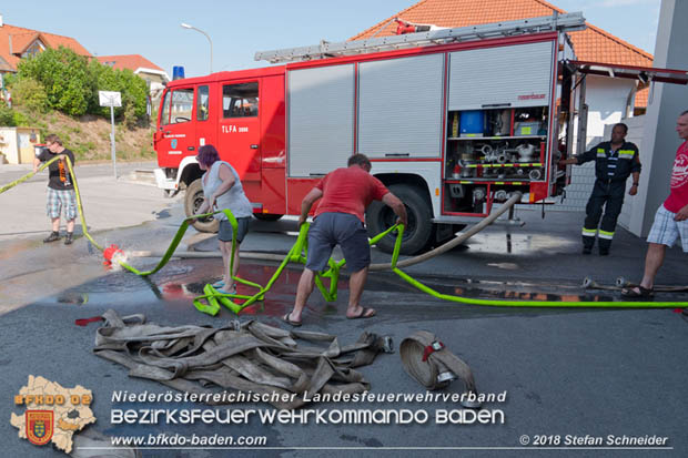 20180819 Ausgedehnter Flurbrand in unmitelbarer Waldnähe bei Lindabrunn Richtung Aigen  Foto: © Stefan Schneider