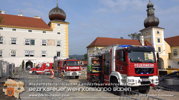 20180907 Brand im Wasserschloss Kottingbrunn Foto: © Stefan Schneider 20180907 Brand im Wasserschloss Kottingbrunn Foto: © Stefan Schneider