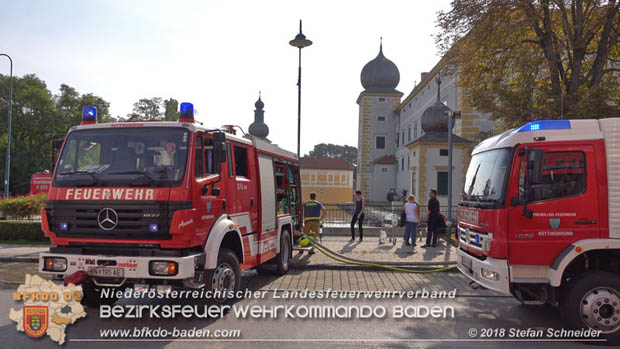 20180907 Brand im Wasserschloss Kottingbrunn Foto: © Stefan Schneider 20180907 Brand im Wasserschloss Kottingbrunn Foto: © Stefan Schneider