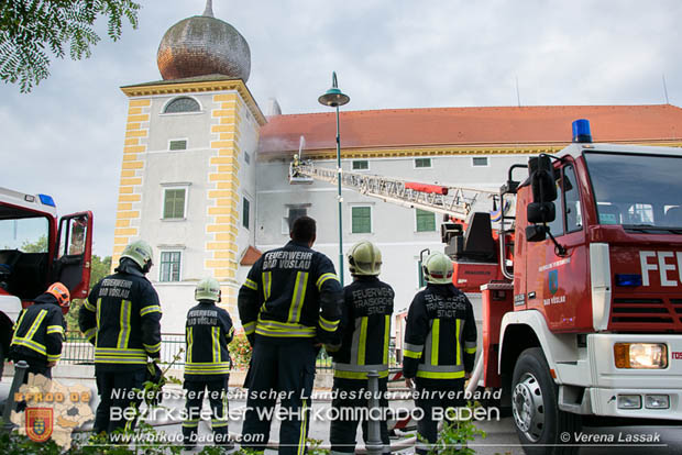 20180907 Brand im Wasserschloss Kottingbrunn Foto: © Verena Lassak 20180907 Brand im Wasserschloss Kottingbrunn Foto: © Verena Lassak