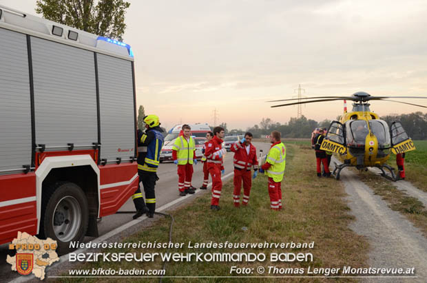 20181017 Schwerer Verkehrsunfall auf der L157 Pottendorf-Tattendorf Foto: © Thomas Lenger Monatsrevue.at 20181017 Schwerer Verkehrsunfall auf der L157 Pottendorf-Tattendorf Foto: © Thomas Lenger Monatsrevue.at